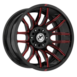 XF Off-Road – XF-232 – Black – 20″x10″ -12mm – Summer Wheels – XF-232201051271397-12GBMLR